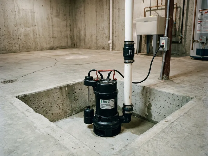 Sump Pump Installation Plumber in Dowell, IL